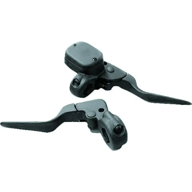 Bikers Choice 482707 Bikers Choice Black 9/16 Bore Custom Handlebar Control Kit 1 Inch Bar Cable Clutch No Switches