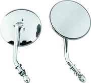 Bikers Choice 65-Up Chrome 4 Inch Round Short Stem Mirror Right Custom - Bikers Choice