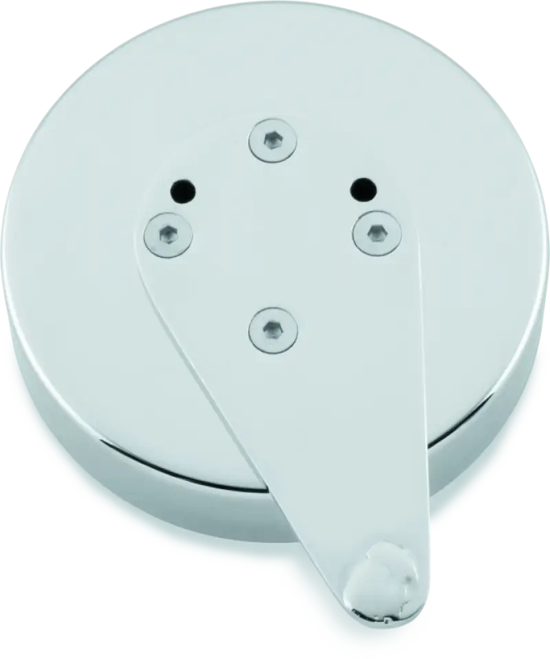 Bikers Choice 74-E79 FX Chrome Ratchet Dust Cover & Lever Set - Bikers Choice