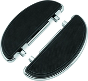 Bikers Choice 82-20 FLH FLT 86-17 FLST Chrome Half-Moon Floorboard Kit - Controls