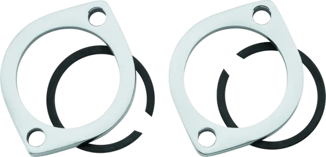 Bikers Choice 84-Up Big Twin 86-Up XL Chrome Exhaust Flange Kit - Bikers Choice