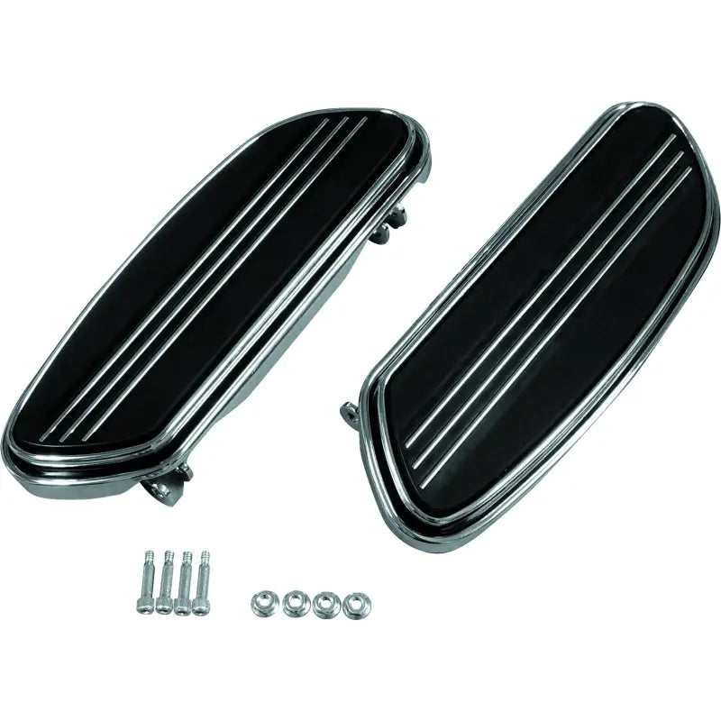 Bikers Choice 86-20 Touring 86-17 FLST 12-16 FLD Chrome Floorboard Kit Replaces H-D 50631-04 Pr - RV and Auto Parts