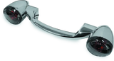 Bikers Choice 91-08 Touring 86-17 FLST Narrow Chrome Rear Turn Signal Bar Kit W/Smoke Lens - Bikers Choice