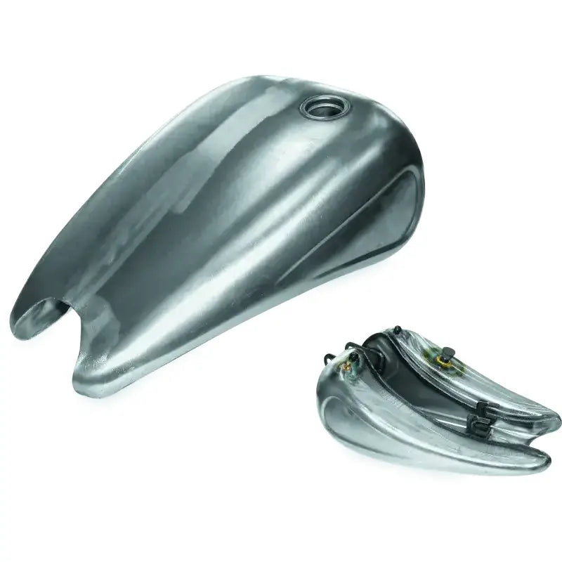 Bikers Choice 95-03 XL Raw 2in Stretched Gas Tank With Indented Sides - RV and Auto Parts