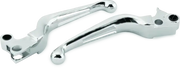 Bikers Choice 96-16 BigTwin 96-03 XL Chrome Slotted Lever Set Cable Clutch Only - RV and Auto Parts