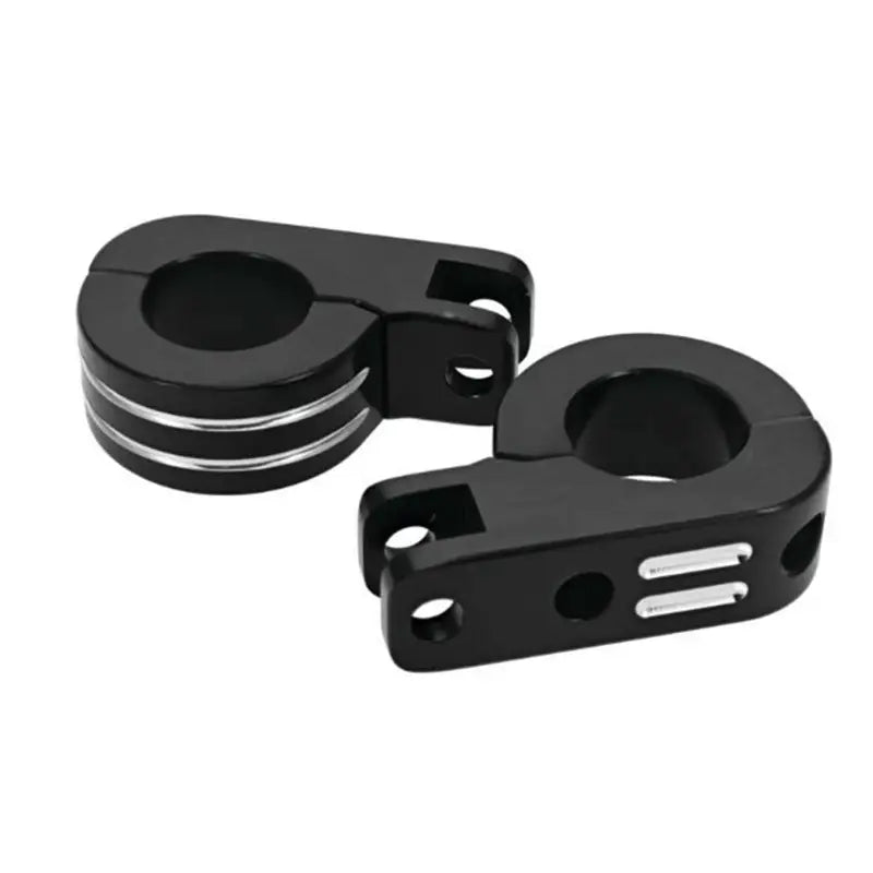 Bikers Choice Billet Hwy Peg Mounts Black - 502319 - Misc Powersports