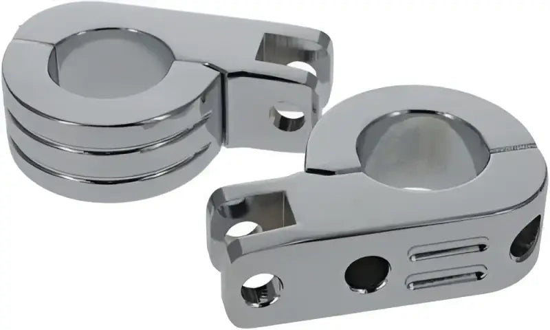 Bikers Choice Billet Hwy Peg Mounts Chrome - 502318 - Misc Powersports