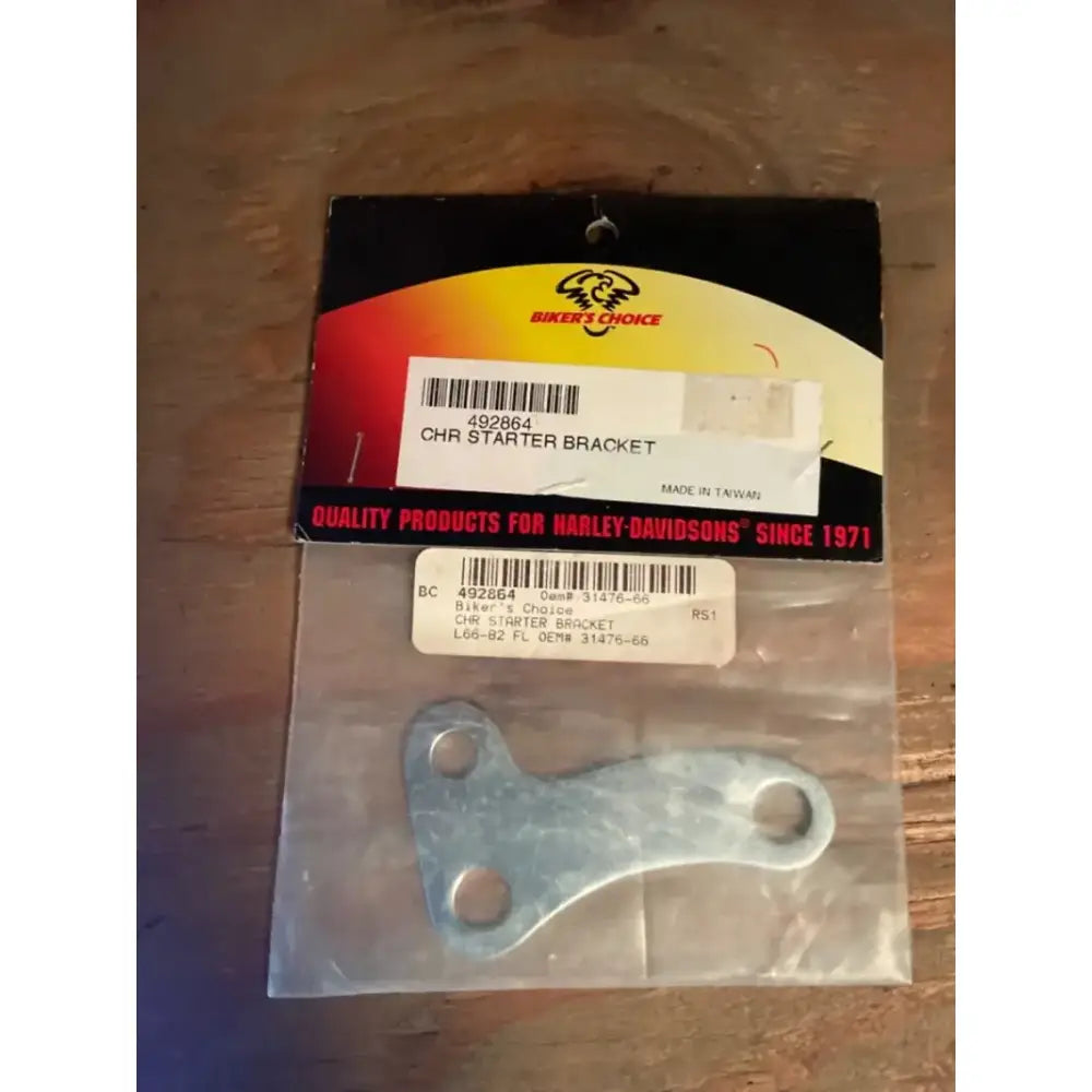 Bikers Choice Chr Starter Bracket - 492864 - Misc Powersports
