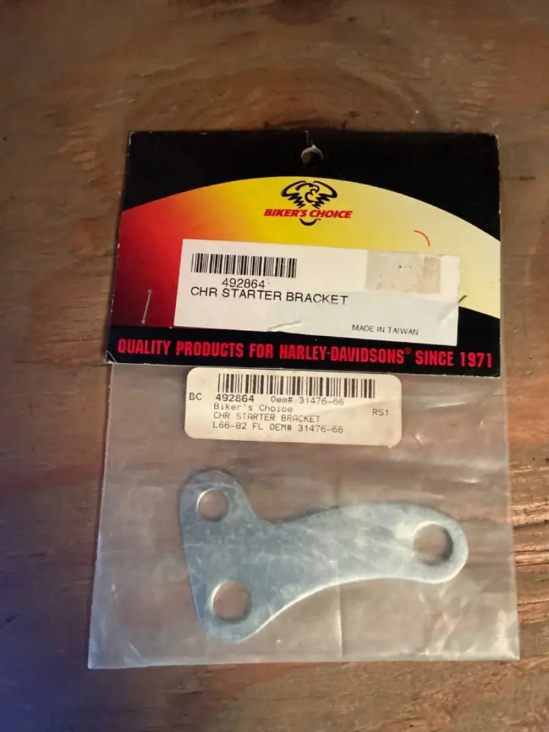 Bikers Choice Chr Starter Bracket - 492864 - Misc Powersports