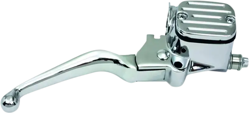 Bikers Choice Chrome 96-07 FL 96-10 ST Dyna 96-03 XL 9/16 Bore Chopped Handlebar Master Cylinder - Bikers Choice