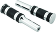 Bikers Choice Chrome Billet Three Band Replacement Pegs For Forward Controls - Bikers Choice