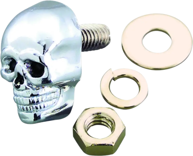 Bikers Choice Chrome Skull Kromets - 491374 - Misc Powersports