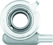 Silver metal bearing assembly for Bikers Choice Early FL Speedo Drive Unit