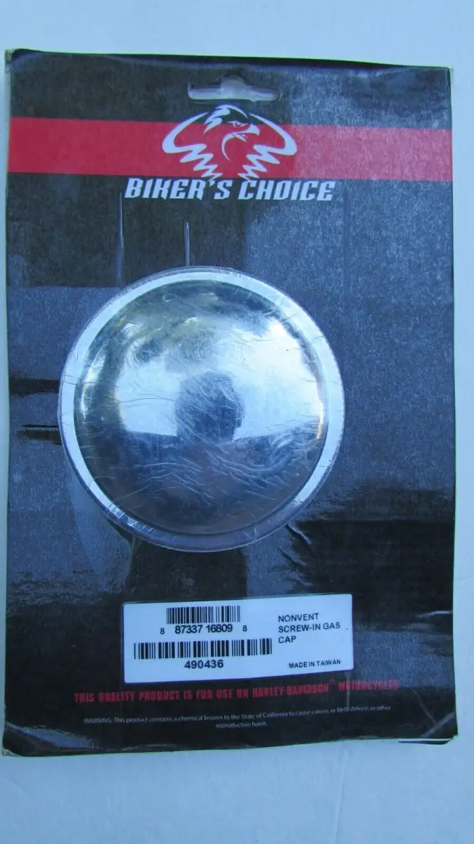 Bikers Choice Nonvent Screw-In Gas Cap - 490436 - Misc Powersports