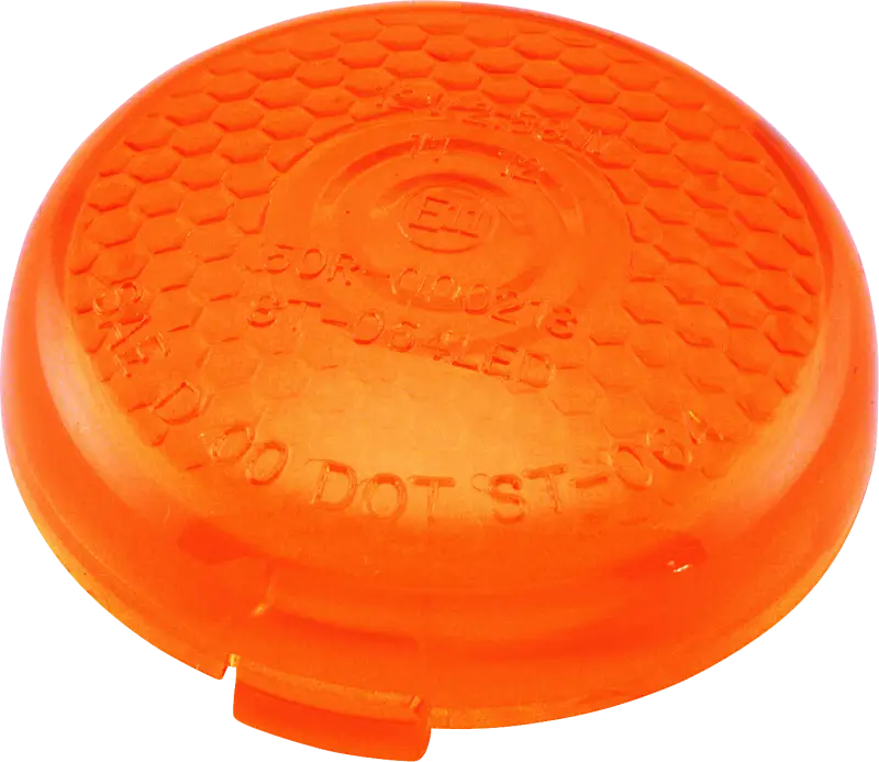 Bikers Choice Replacement Honycomb Amber Lens For LED Bullet Turn Signal - Bikers Choice