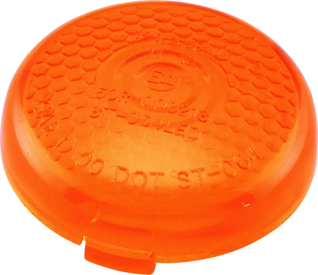 Bikers Choice Replacement Honycomb Amber Lens For LED Bullet Turn Signal - Bikers Choice