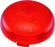 Bikers Choice Replacement Honycomb Red Lens For LED Bullet Turn Signal - RV and Auto Parts