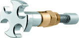 Bikers Choice S&S B E G Chrome Cross Enrichener With Chrome Cross Knob - RV and Auto Parts