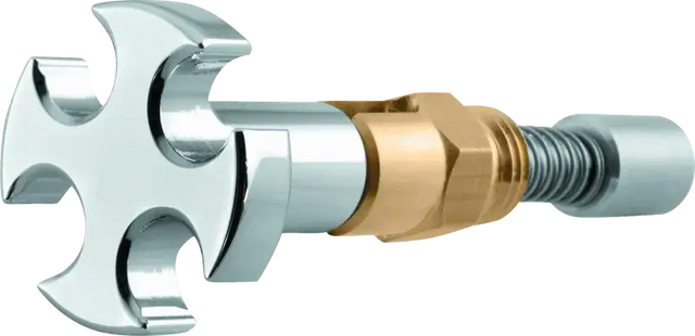 Bikers Choice S&S B E G Chrome Cross Enrichener With Chrome Cross Knob - RV and Auto Parts