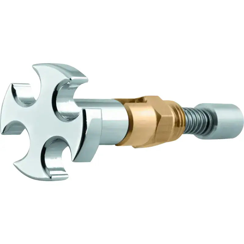 Bikers Choice S&S B E G Chrome Cross Enrichener With Chrome Cross Knob - RV and Auto Parts