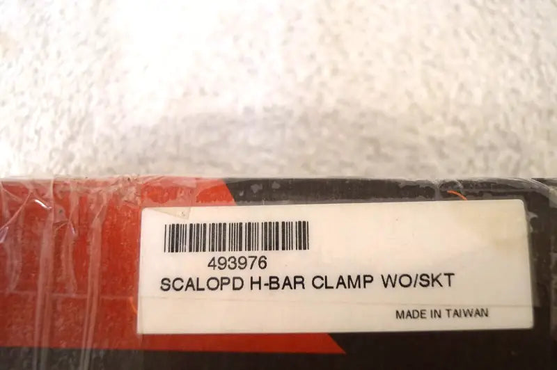 Bikers Choice Scalopd H-Bar Clamp Wo/Skt - 493976 - Misc Powersports