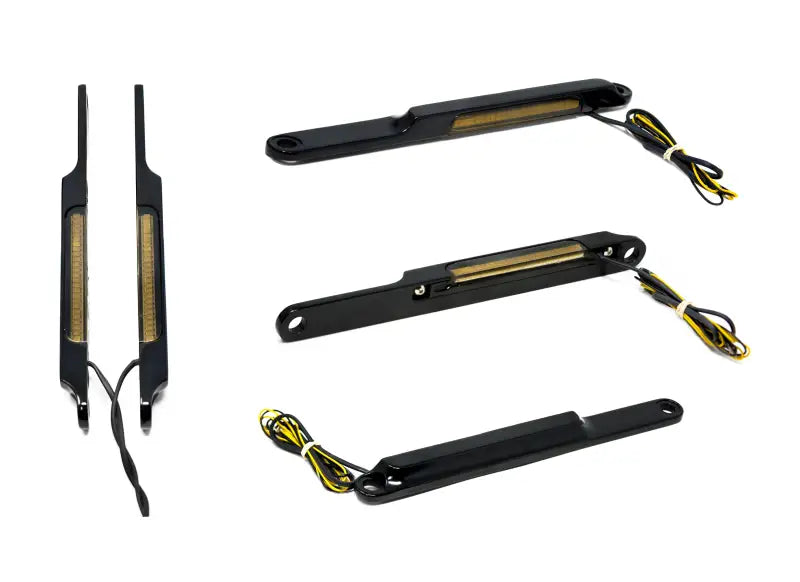 NOMADIC Billet Front Turn Signals Flst/Flstf/Flstn 90 13