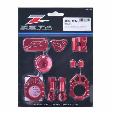 ZETA Billet Kit Hon Red