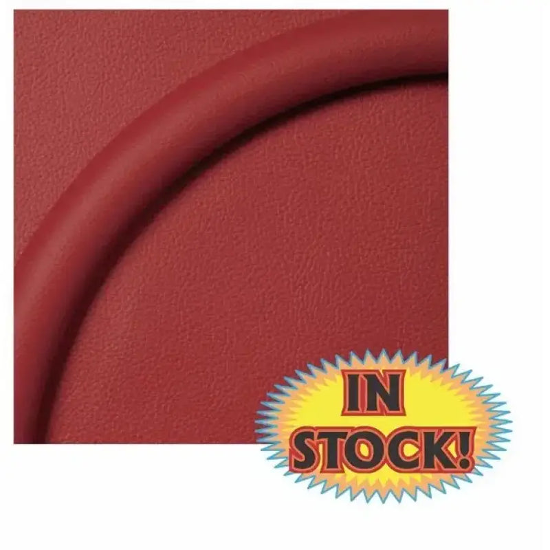 Billet Spec 29005 Half Wrap 14’ Red Leather - Steering Wheel Cover