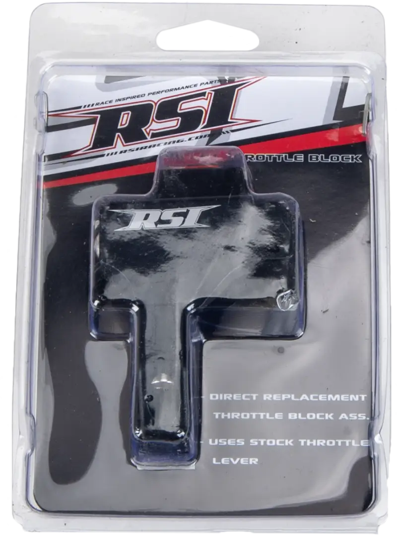 RSI Billet Throttle Block W/ Push Button Kill Switch for Powersports