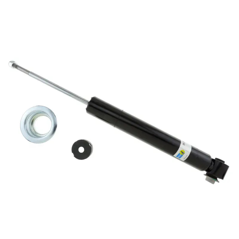Black shock absorber with mounting hardware for BMW 5 Series rear twintube shock absorber