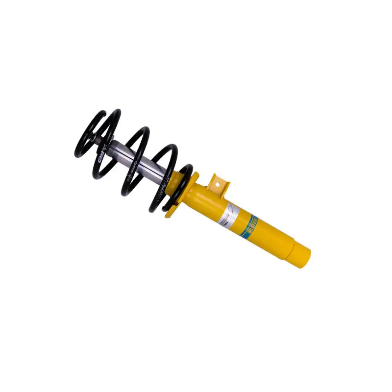 Yellow and black coilover suspension from Bilstein B12 BMW 328i suspension kit