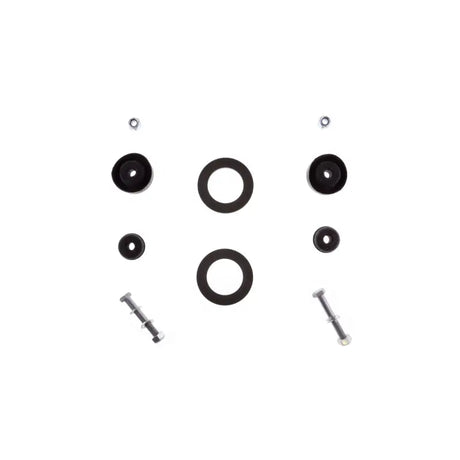 Assorted hardware components for Bilstein B12 suspension kit for Mercedes-Benz E320