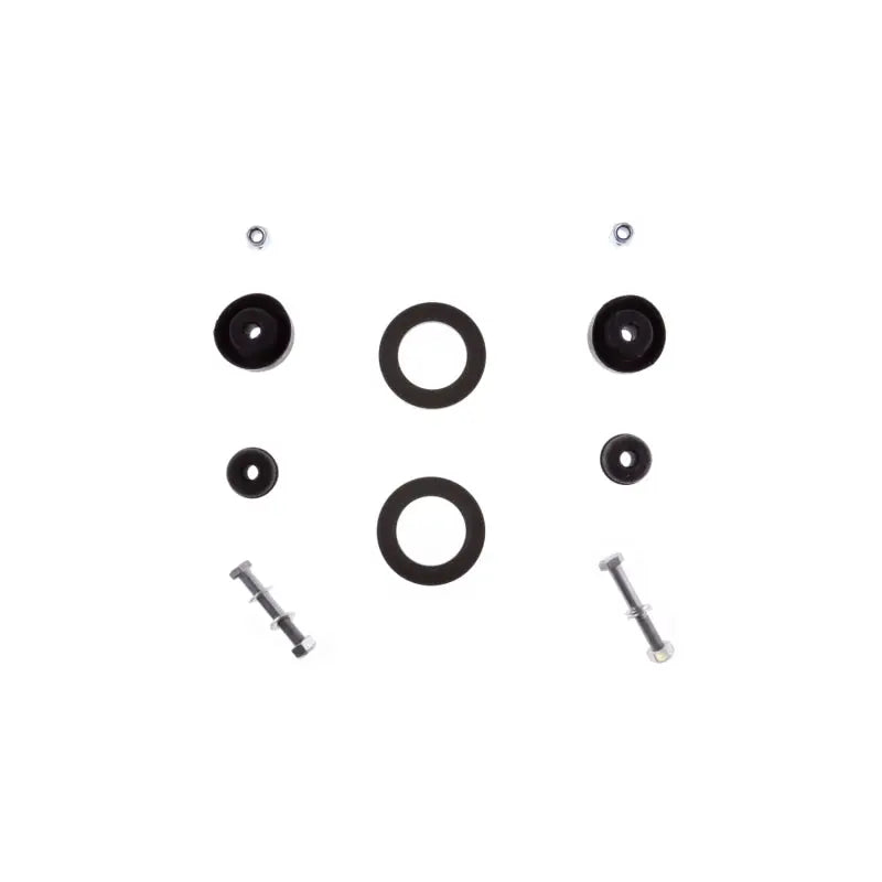 Assorted hardware components for Bilstein B12 suspension kit for Mercedes-Benz E320