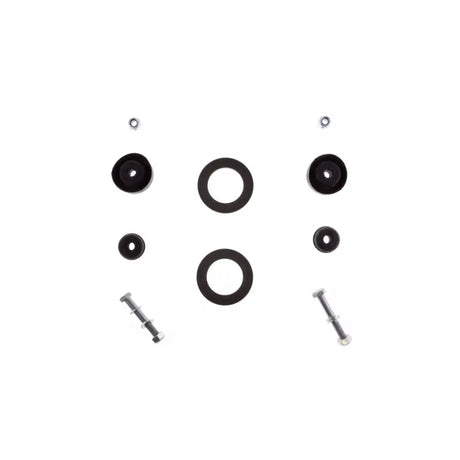 Assorted hardware components for Bilstein B12 suspension kit for Mercedes-Benz E320