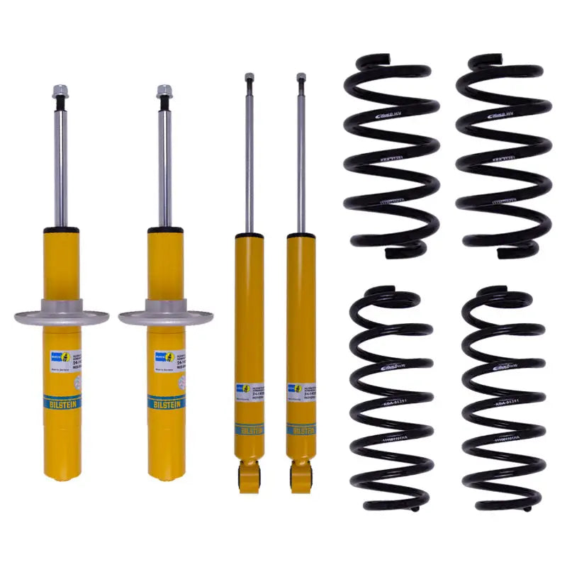 Bilstein 46-183330 Bilstein B12 2009 Audi A4 Quattro Base Front and Rear Suspension Kit