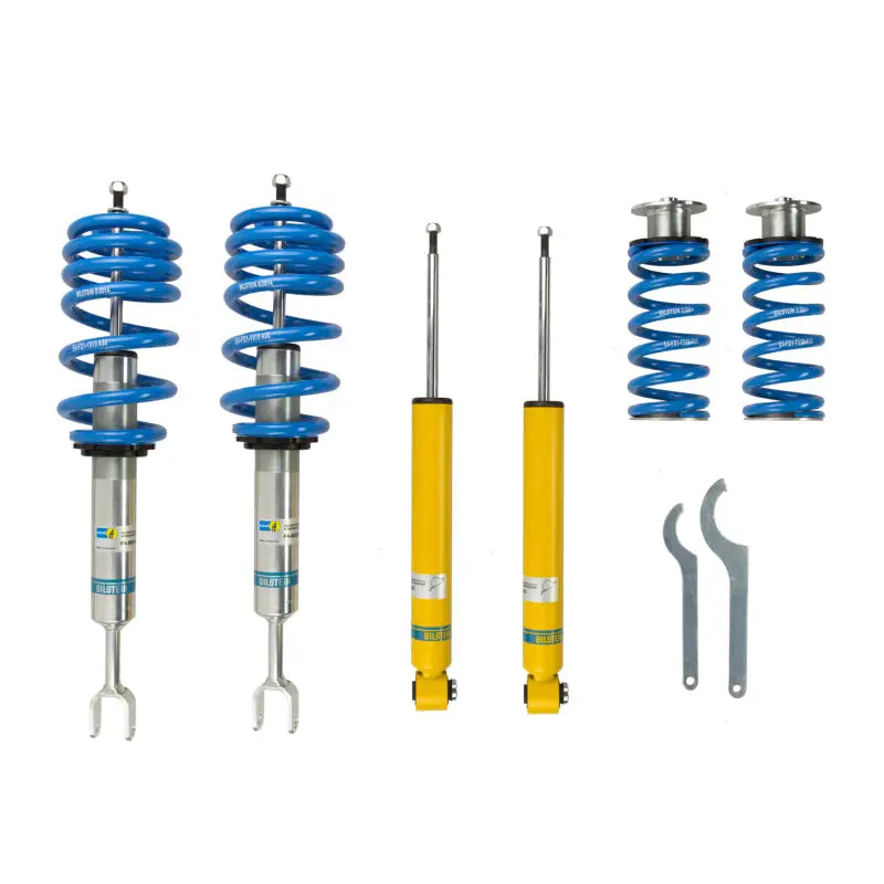 Suspension kit for Audi A4 Avant featuring Bilstein B14 shocks and struts