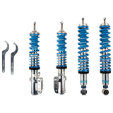 Blue coilover suspension kit for Bilstein B16 rear suspension kit on Porsche 911 RS America