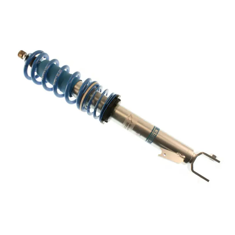 Blue coilover shock absorber for Honda S2000 with Bilstein B16 performance suspension