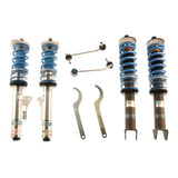 Car suspension kit with blue springs for Bilstein B16 performance rear suspension system
