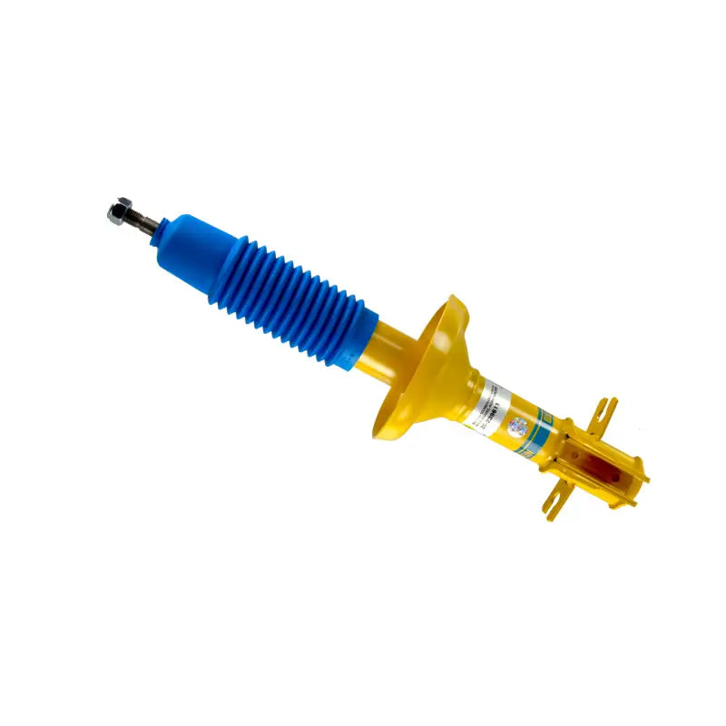 Yellow and blue Bilstein B6 Performance monotube shock for improved driving experience