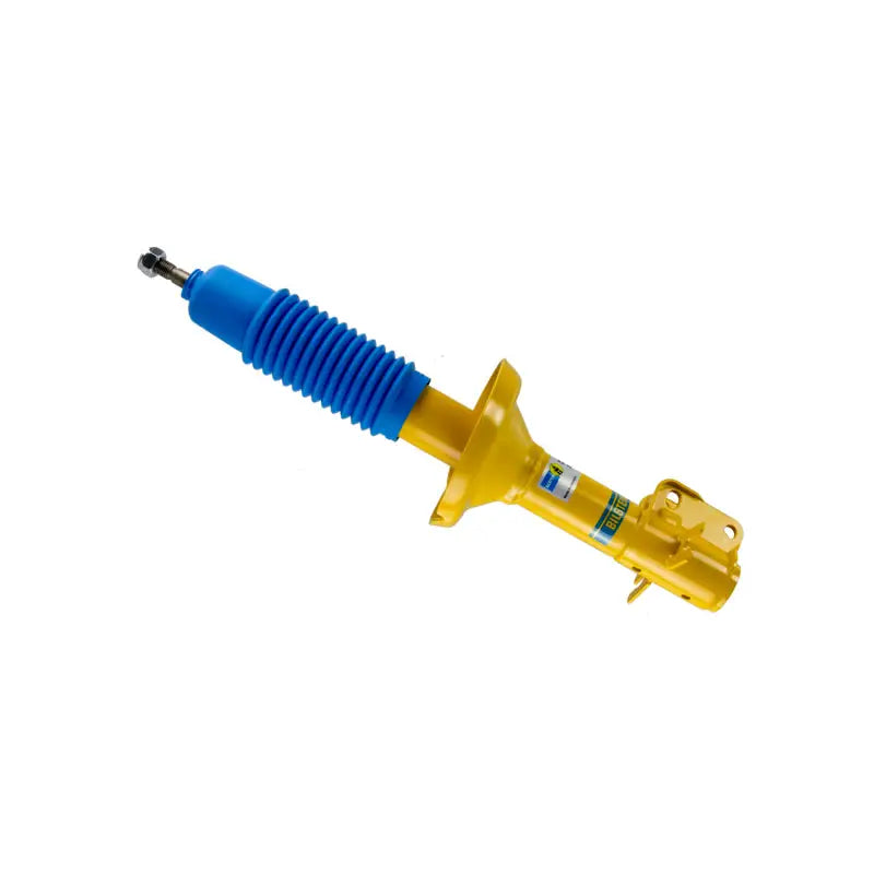 Yellow and blue Bilstein B6 Performance monotube shock for improved driving experience