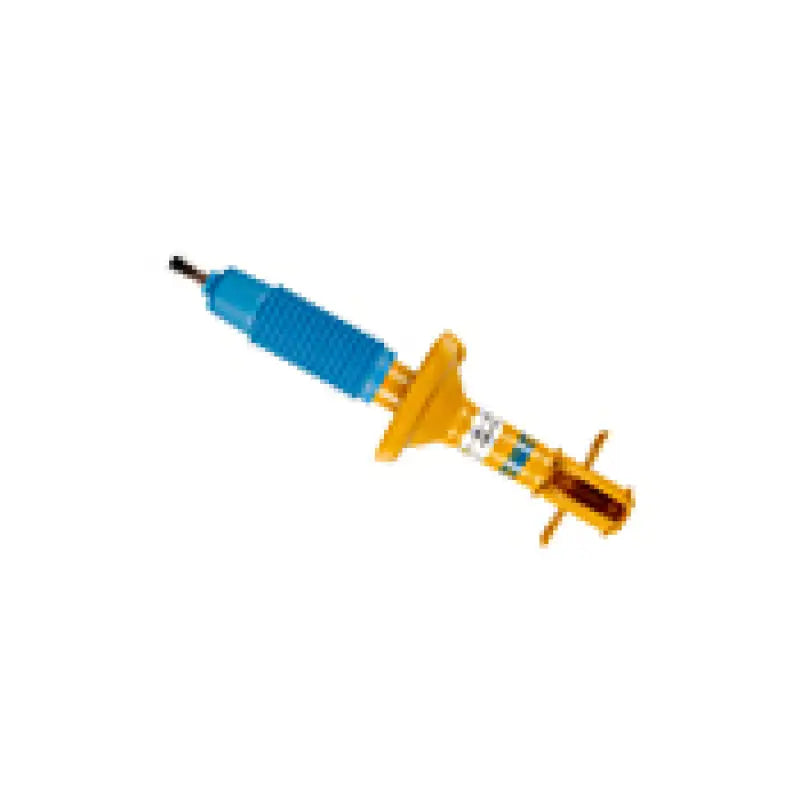 Blue and yellow Bilstein B8 Performance Plus monotube shock for VW Cabrio, Jetta, Rabbit