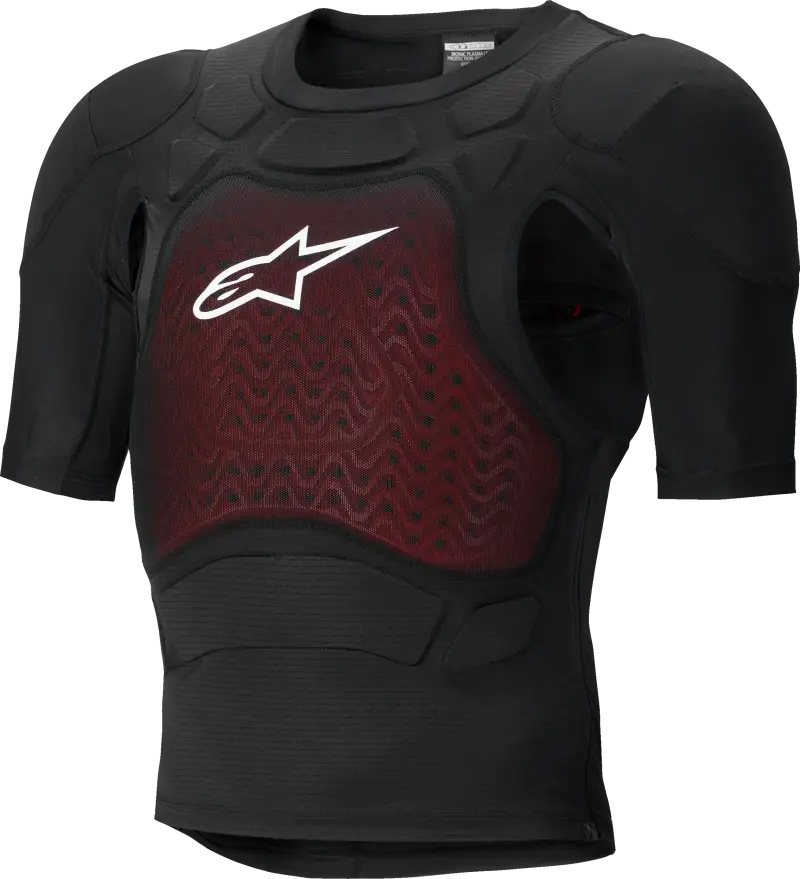 Bionic Plasma Lt Protc Jkt Ss Black/White 2x - ALPINESTARS