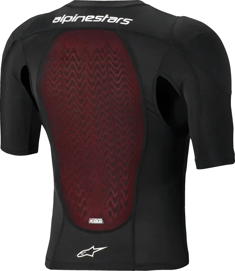 Bionic Plasma Lt Protc Jkt Ss Black/White 2x - ALPINESTARS
