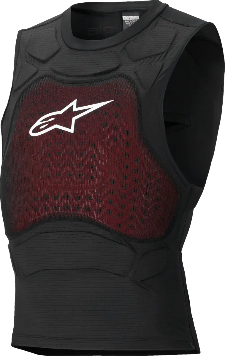 Bionic Plasma Lt Protc Vest Black/White Lg - ALPINESTARS