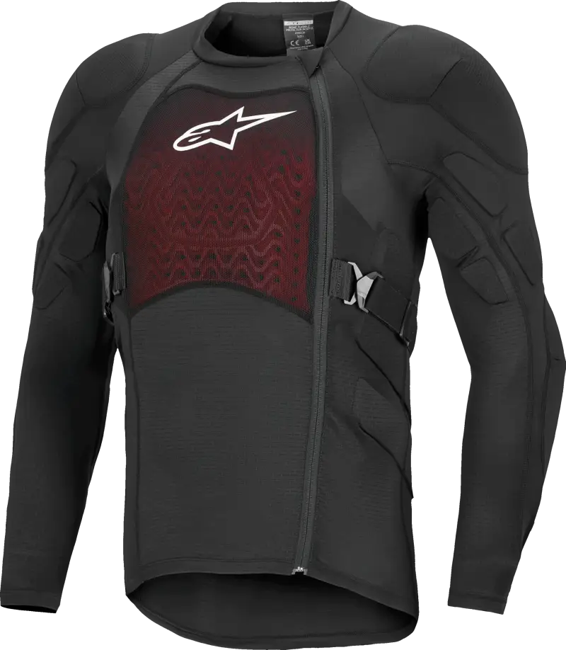 Bionic Plasma Lt Protec Jkt Ls Black/White 2x - ALPINESTARS