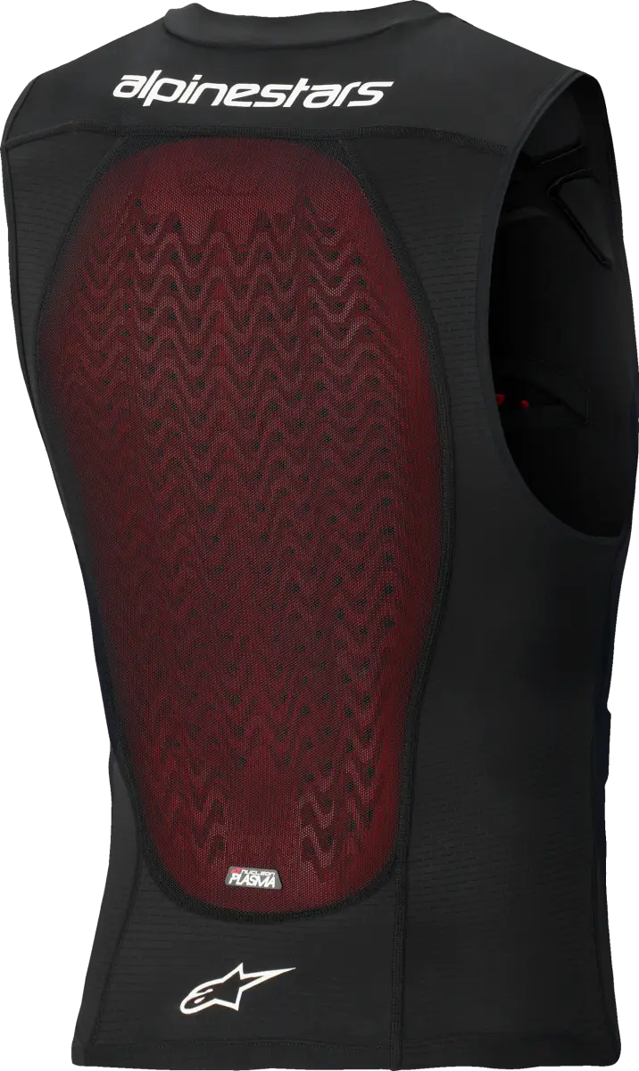 Bionic Plasma Lt Protc Vest Black/White Sm - ALPINESTARS