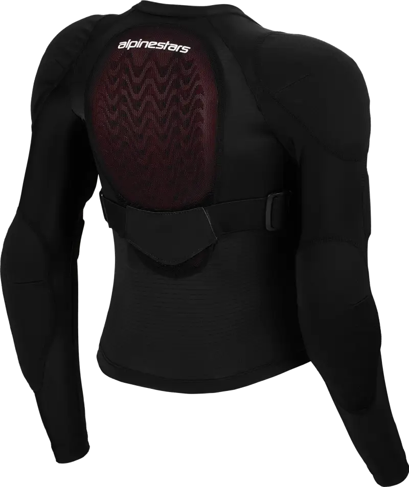 Bionic Plasma Lt Yth Protc Jkt Black/White Lg - ALPINESTARS