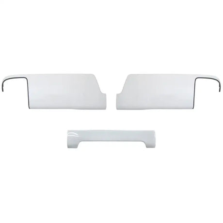 White automotive body panels for BK1010 Ecoological Summit White Bumper Overlay