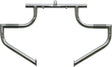 Chrome motorcycle crash bar for Lindby Linbar Engine Guard and Linbar Engine Guard